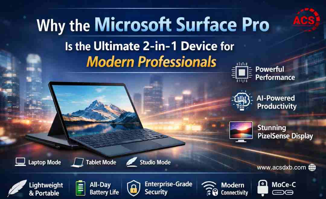 Why the Microsoft Surface Pro Is the Ultimate 2-in-1 Device for Modern Professionals